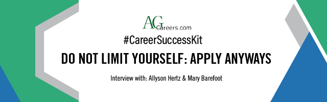 Don't Limit Yourself Apply Anyways